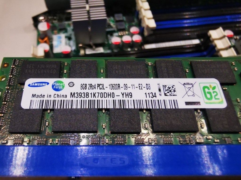 RAM Samsung 8GB DDR3 REG M393B1K70DH0YH9 | Mikołajki | Kup teraz na ...