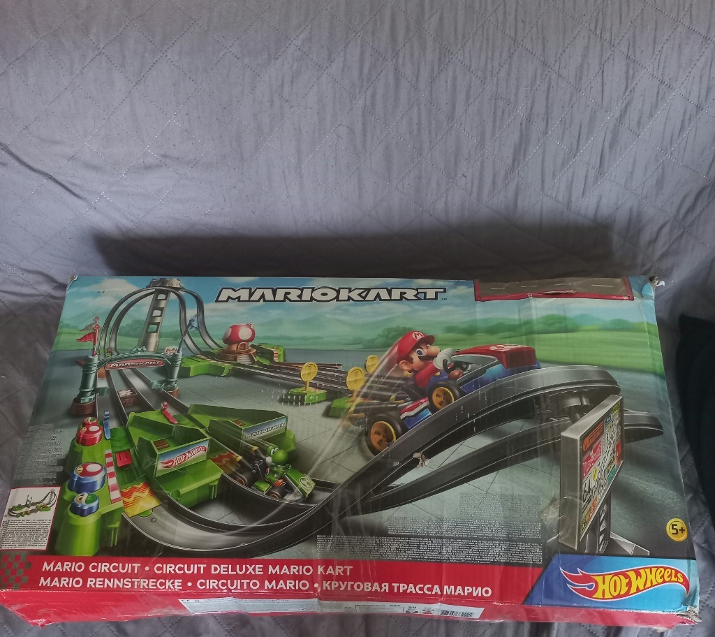 Hot Wheels Tor samochodowy Mario Kart GCP27 Kraków Kup teraz na