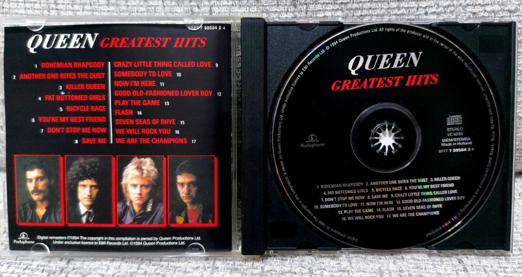 Queen Greatest Hits CD Ideał Digital Remasters '94 Tarnowo Podgórne