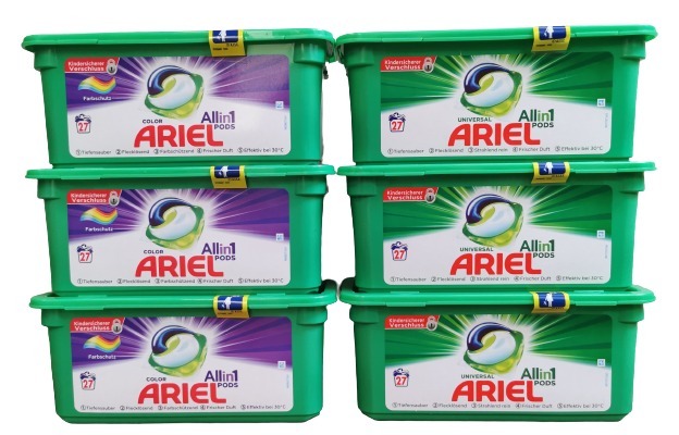 Цветной универсальный набор Ariel Pods 81 81 Pieces DE