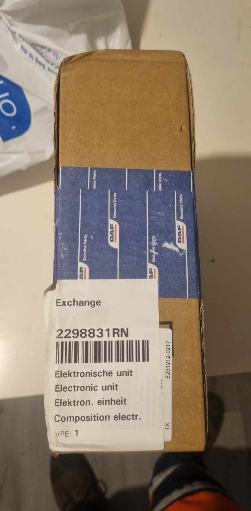 БЛОК КЕРУВАННЯ ДВИГУНА DAF ETC3 2298831 