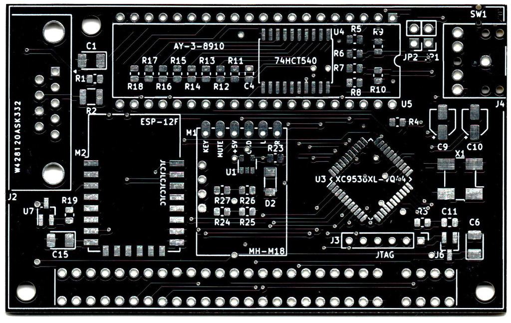 Płytka PCB do projektu KAYaX do ZX Spectrum | Legnica | Kup teraz na ...
