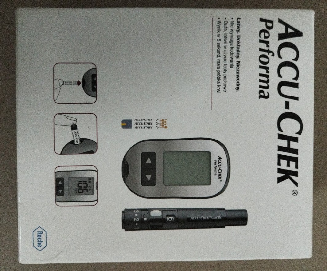 Glukometr Accu Check Performa mg dl + 50szt pask | Nysa | Kup teraz na ...