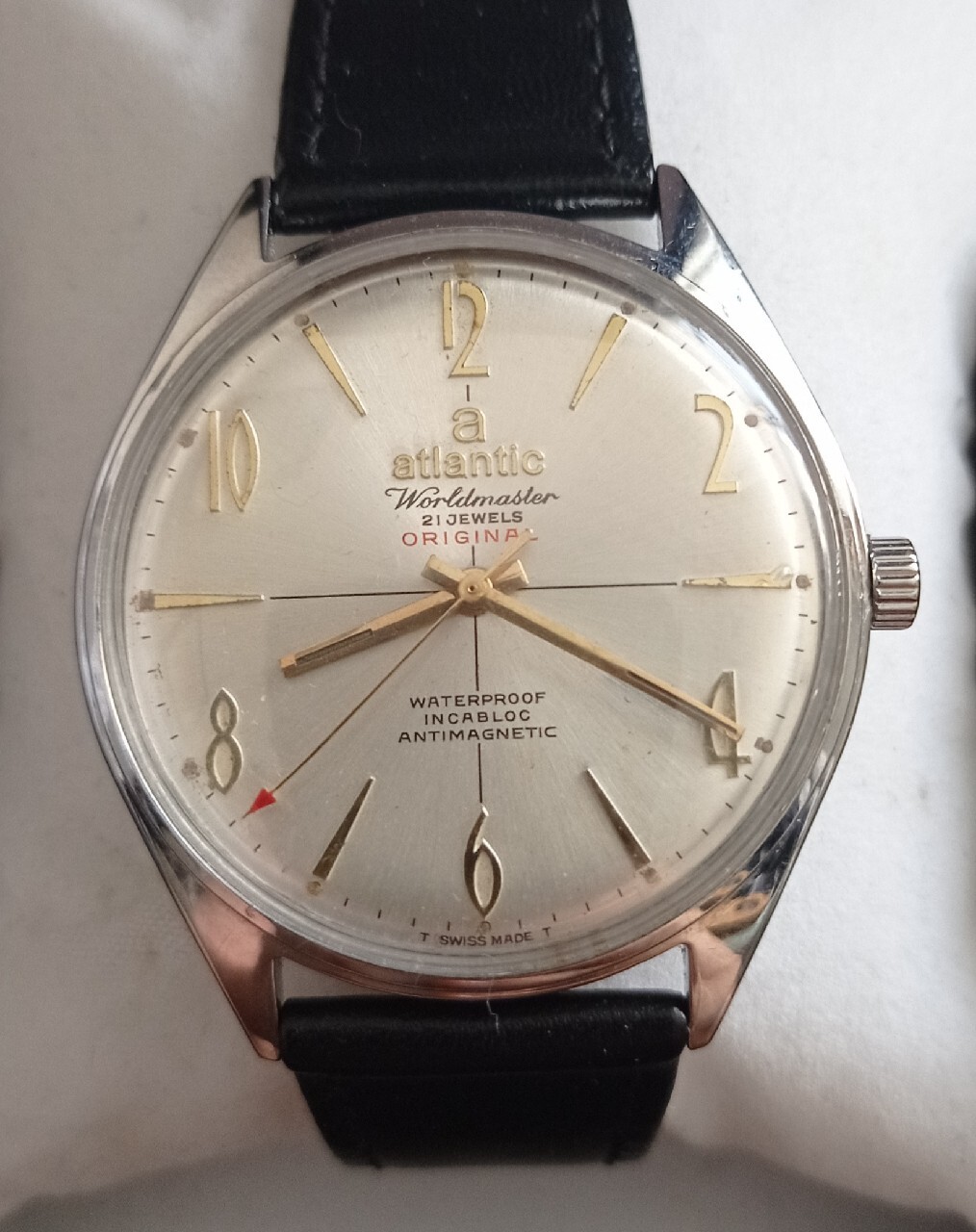 Atlantic worldmaster shop 21 jewels original