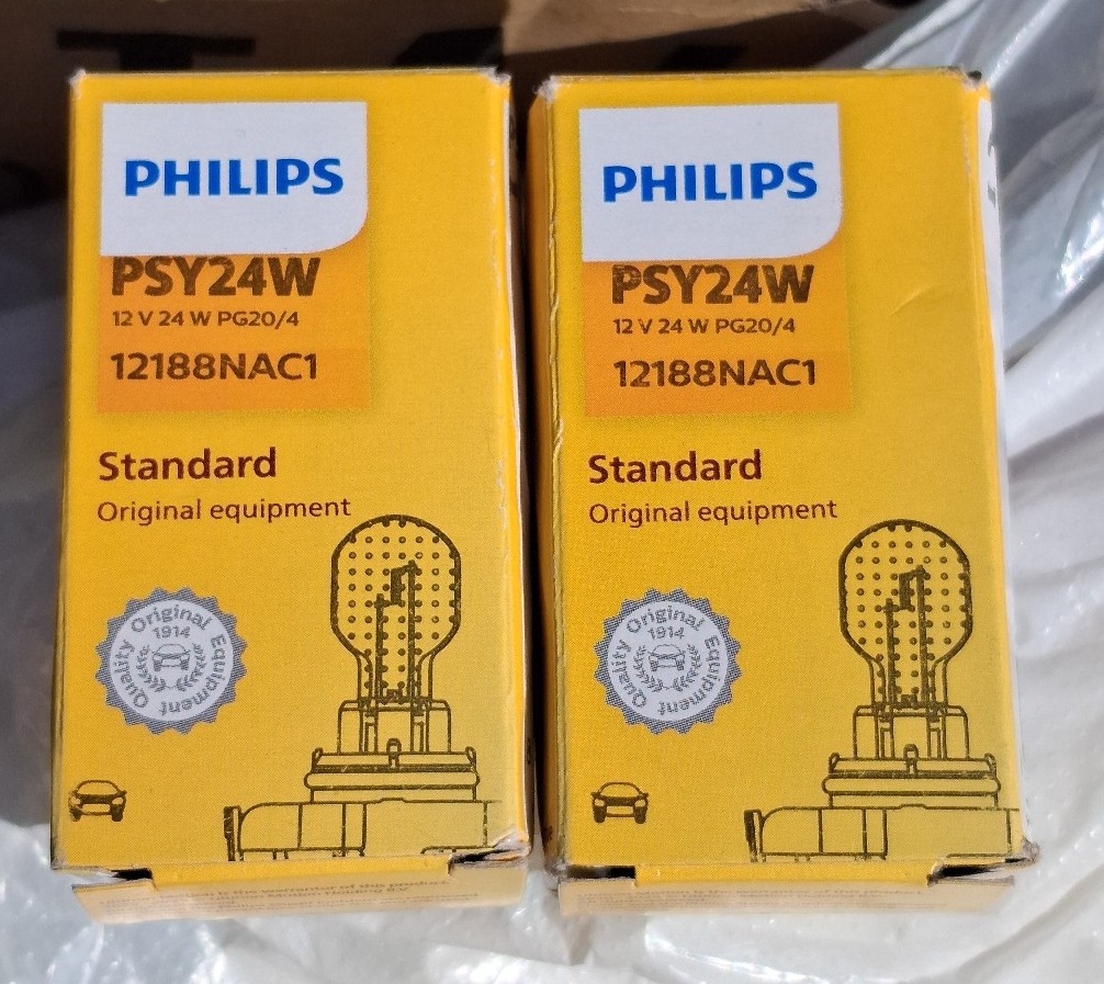 ЛАМПОЧКА PSY24W 12V PG20/4 PHILIPS 