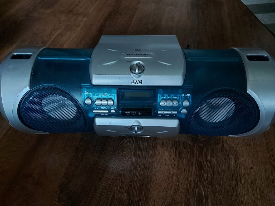 Boombox JVC RV B550 Jaworzno Kup teraz na Allegro Lokalnie
