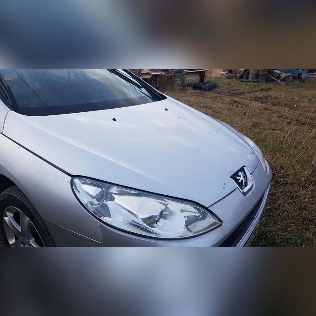 Maska pokrywa silnika peugeot 407 Kup teraz za 300,00