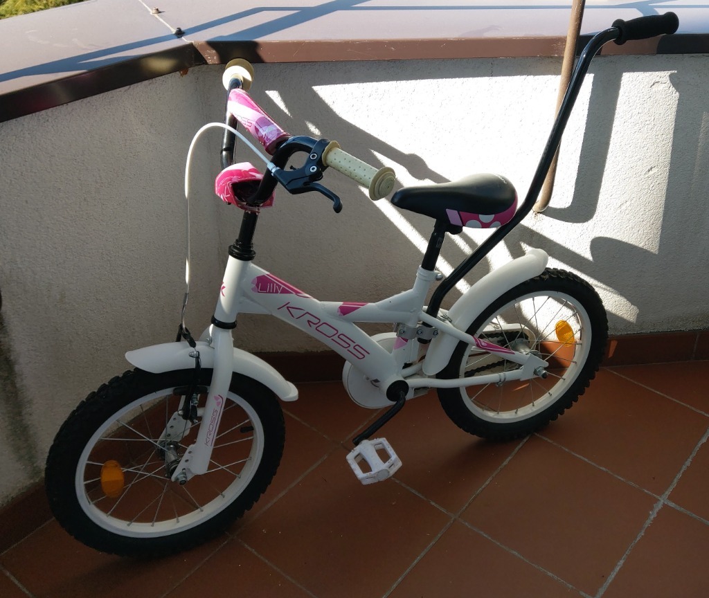 Rower Kross Lilly 16 + kask Kross + kółka i kij Warszawa Kup teraz