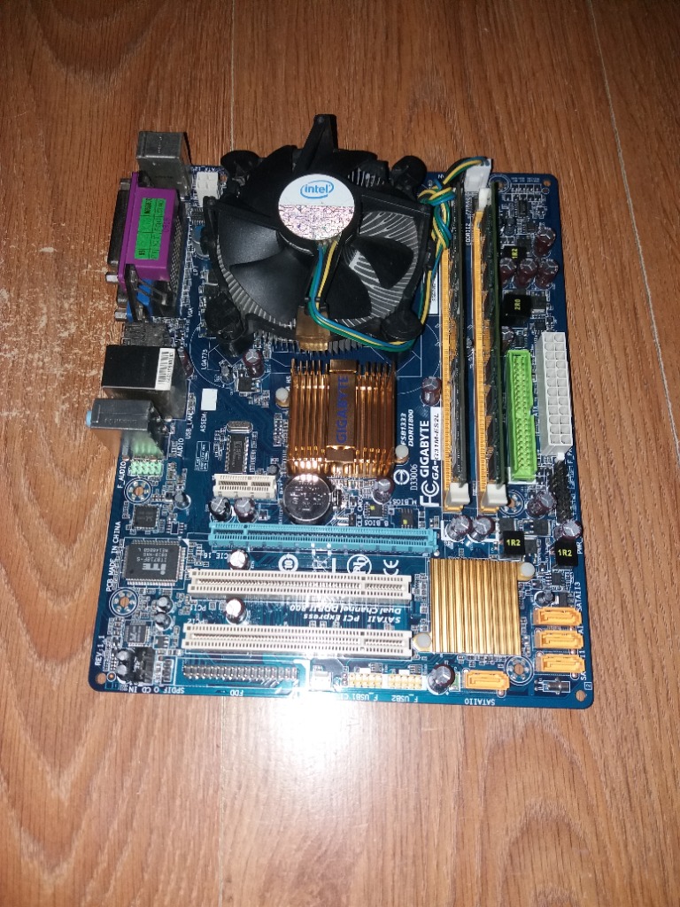Licytacja Plyta Glowna Gigabyte Ga G31m Es2l E8500 4gb Ram Niepolomice Allegro Lokalnie