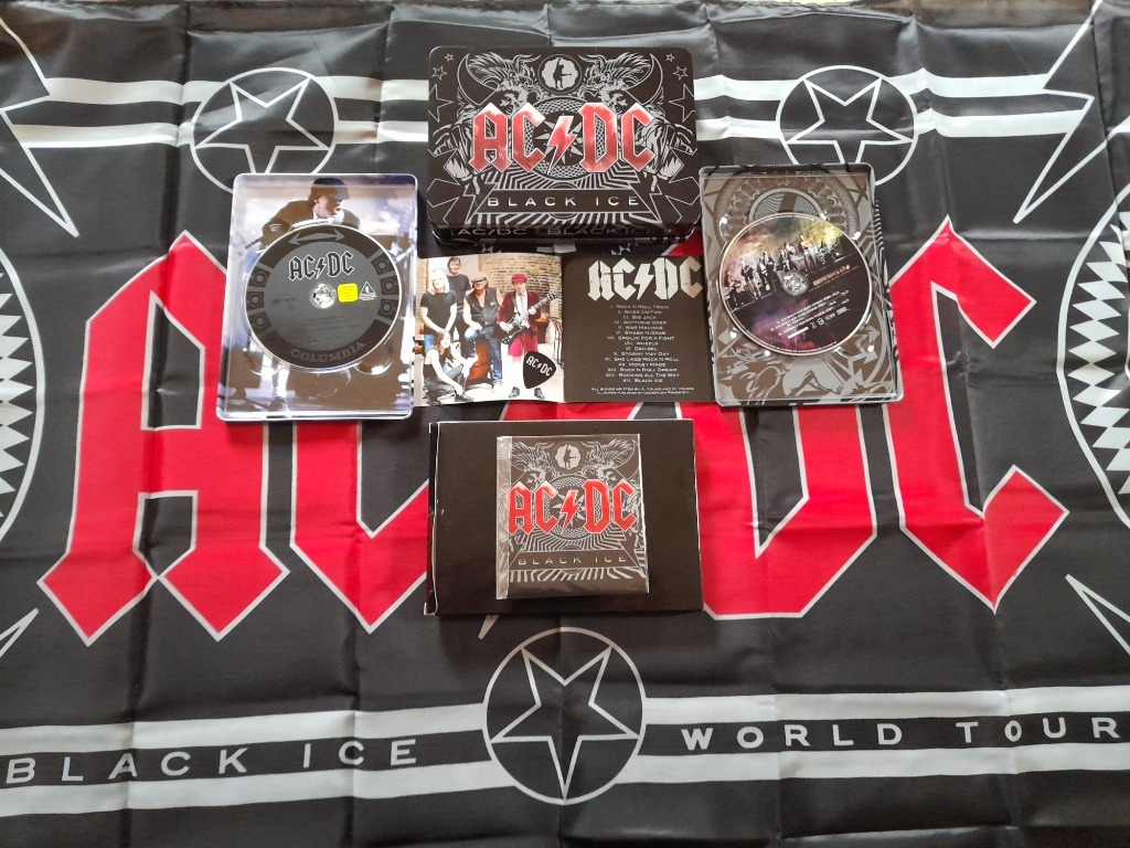 AC/DC Black Ice Box Set, Limitowana edycja cd+dvd | Lipki Wielkie | Kup ...