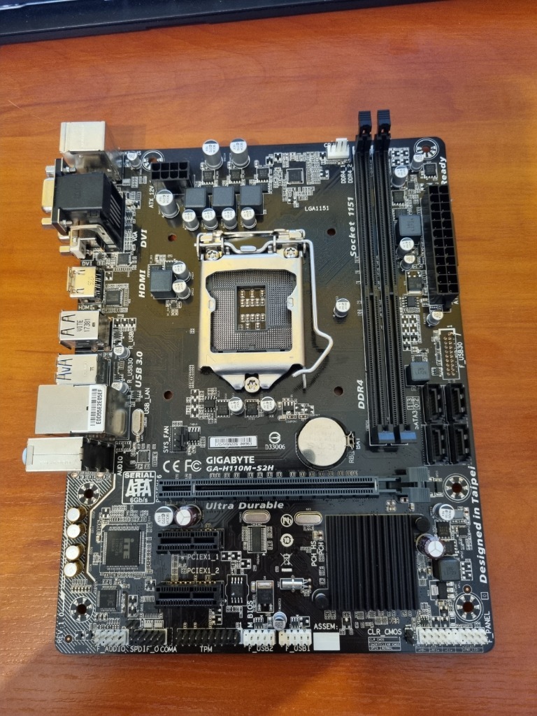 Płyta główna Gigabyte GA-H110M-S2H | Męcina | Kup teraz na Allegro Lokalnie