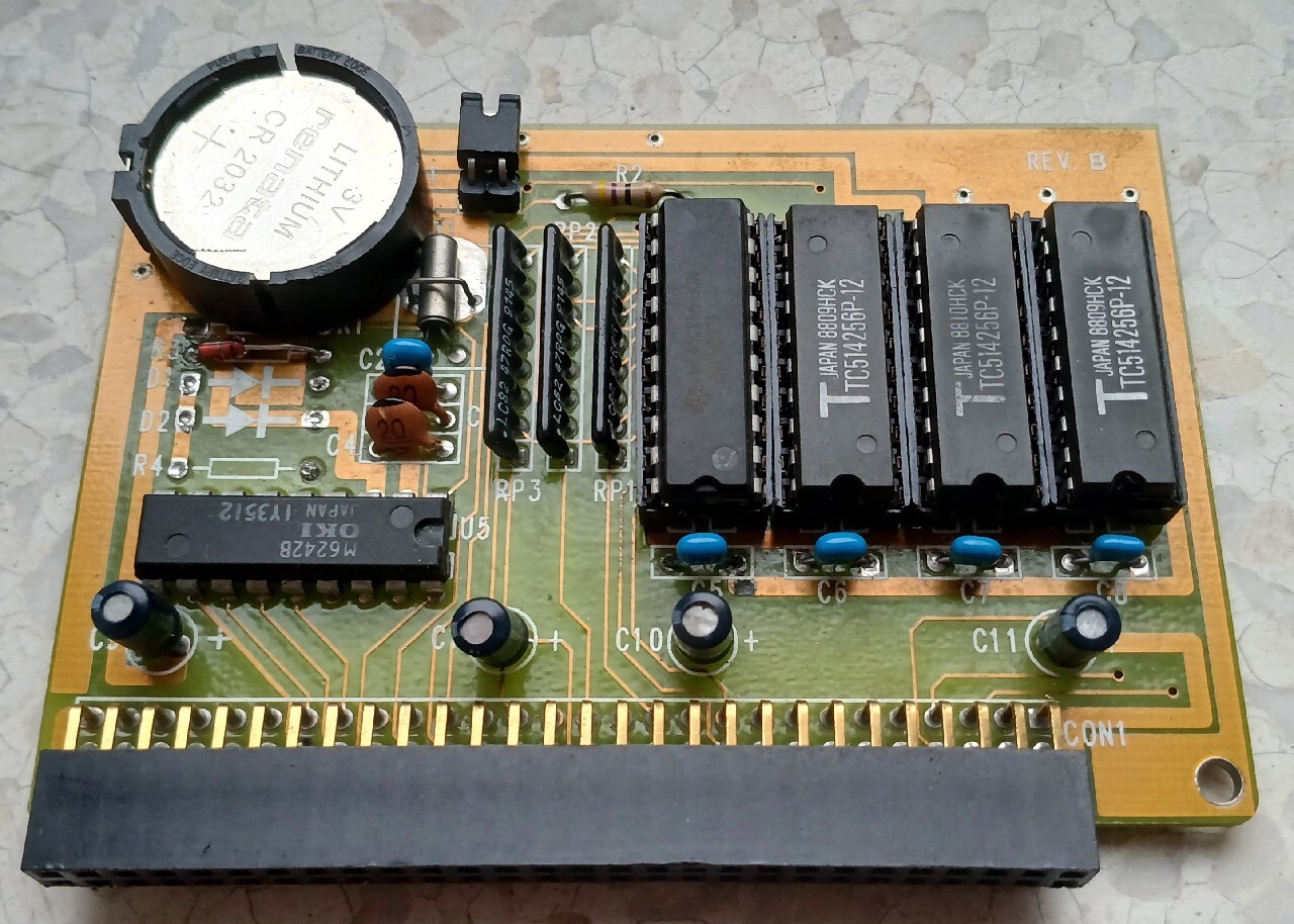 Rozszerzenie pamięci RAM zegar RTC 0 5MB 512KB 1MB AMIGA 500 | Warszawa ...