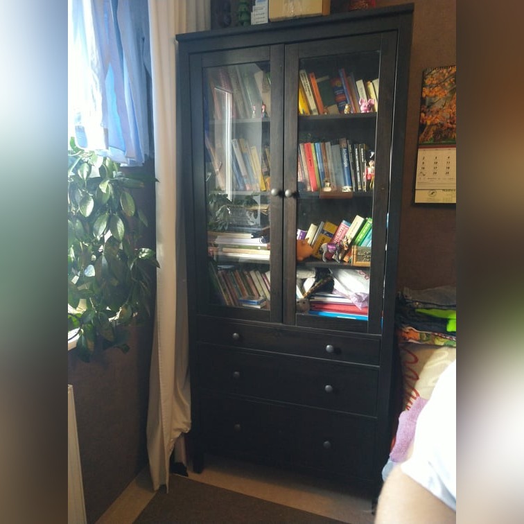 Witryna Ikea Hemnes Czarna | Gdańsk | Ogłoszenie na Allegro Lokalnie