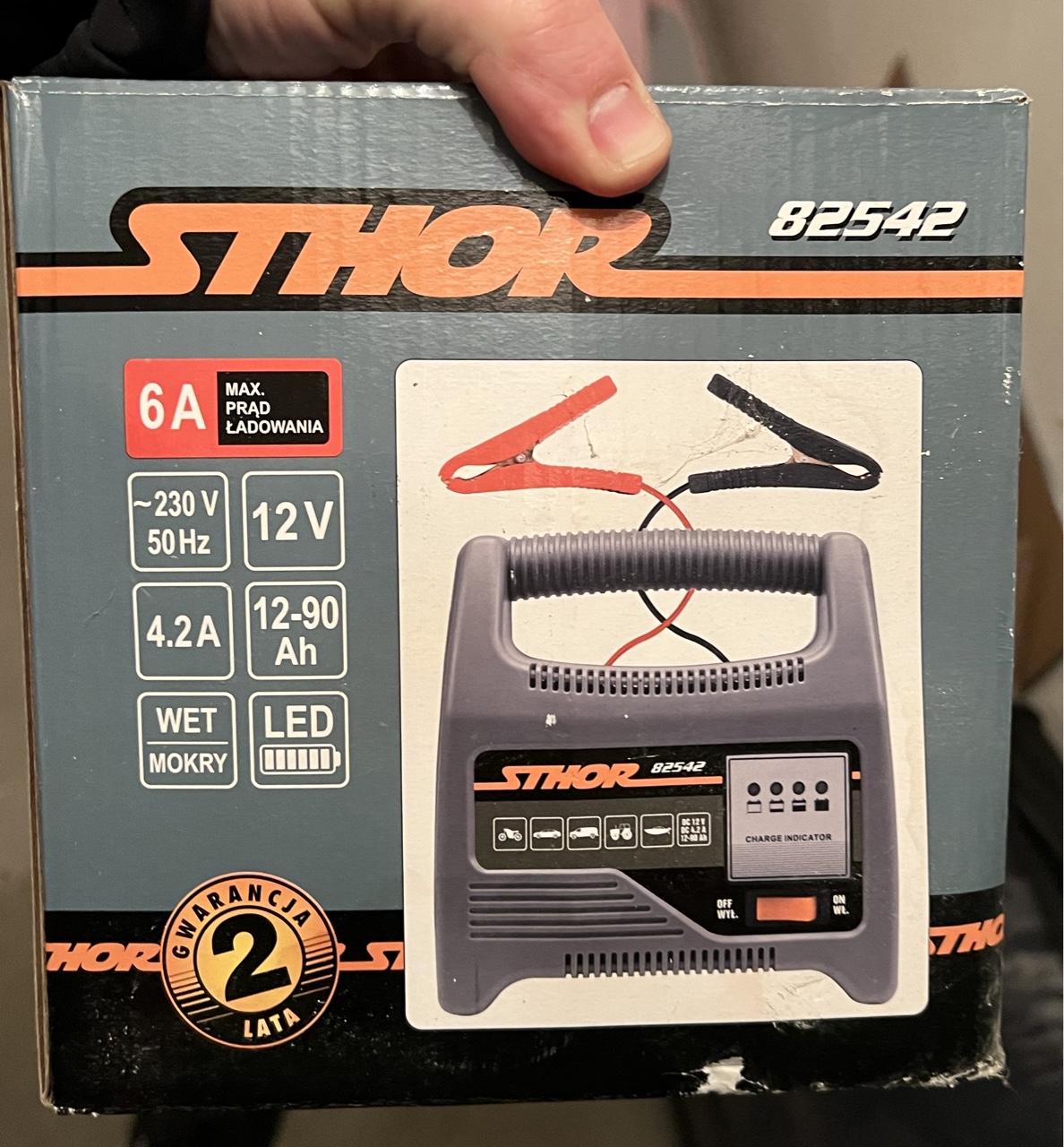 ЗАРЯДНИЙ ПРИСТРІЙ STHOR 82542 
