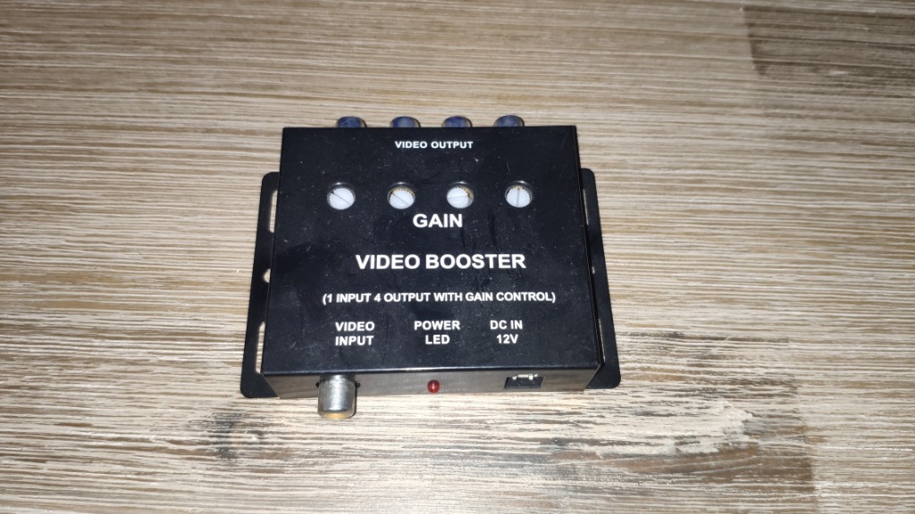 VIDEO BOOSTER Rozdzielacz video Zgierz Kup teraz na Allegro Lokalnie