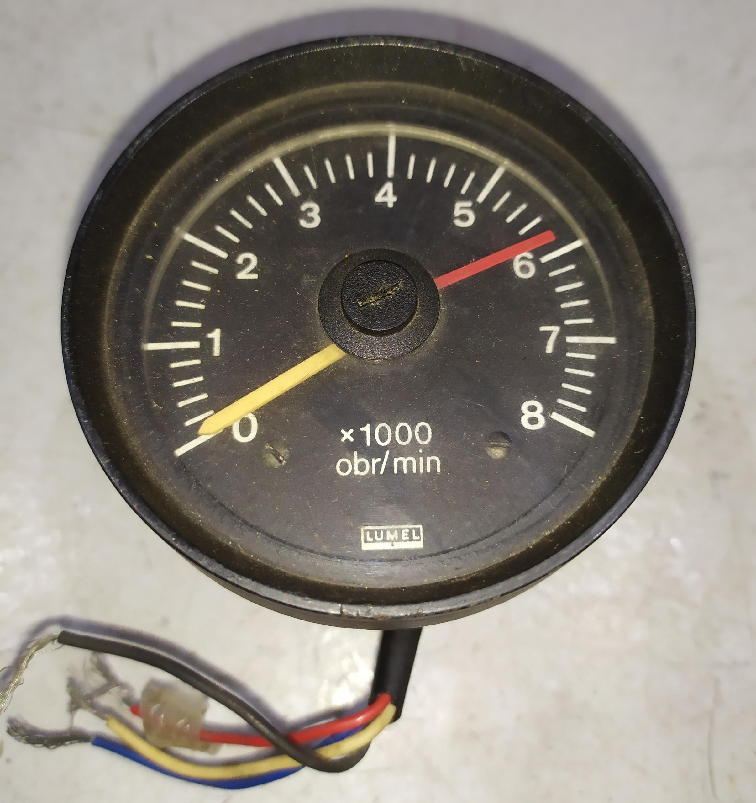 ТАХОМЕТР MERA LUMEL MS2 FIAT 125P 126P КЛАКСОН FSO POLONEZ LADA PRL 