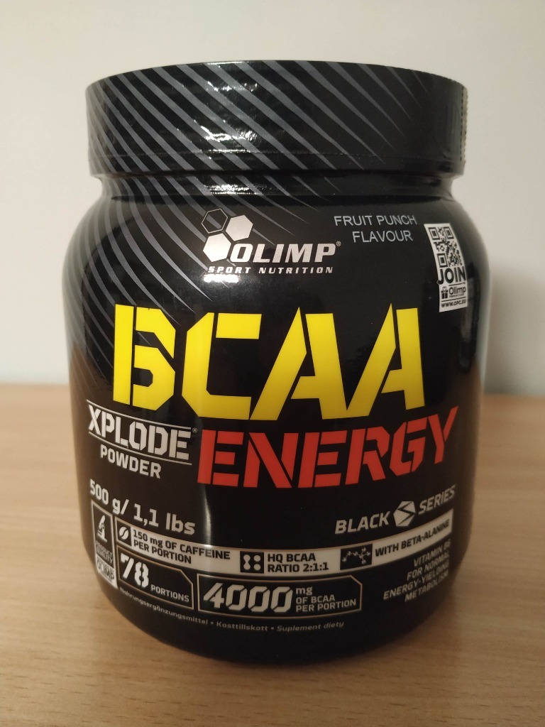 Aminokwasy BCAA Xplode ENERGY 500g Warszawa Kup teraz na Allegro