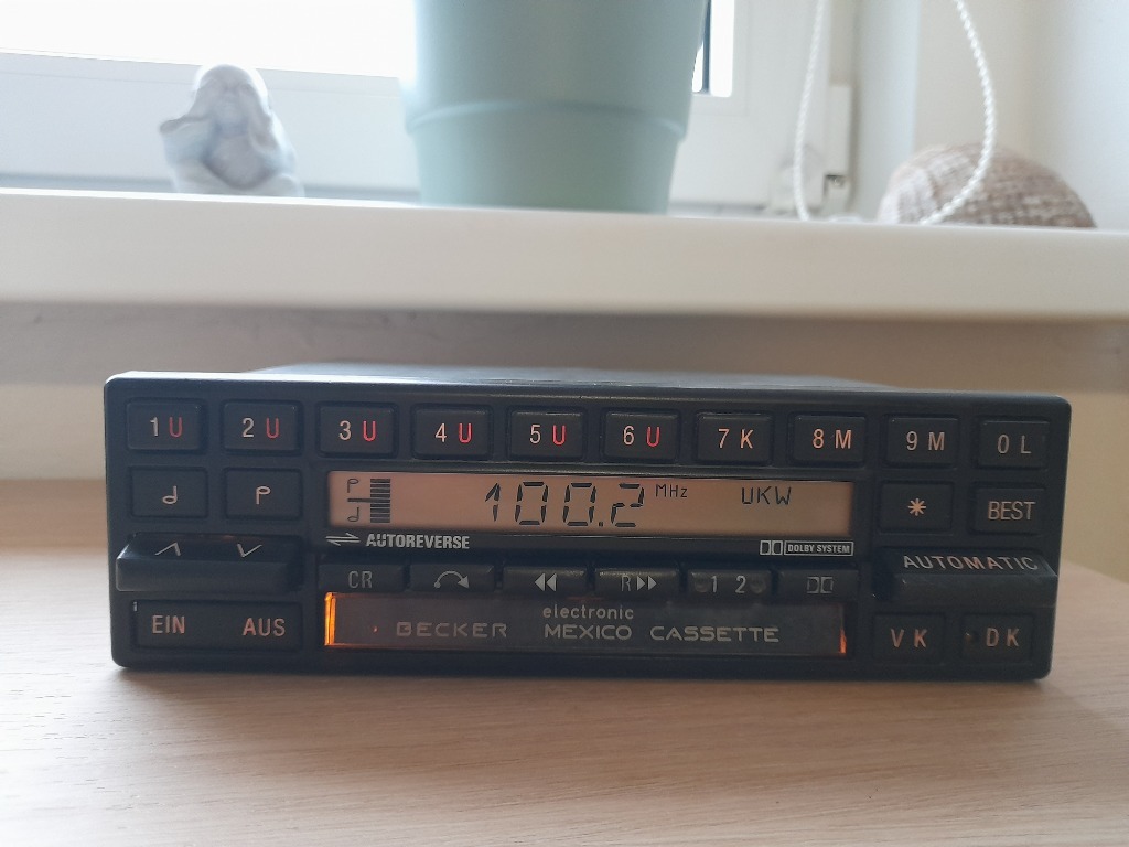 Radio Becker Mexico 753 Mercedes r107 w124 w126 dobrówko Kup teraz
