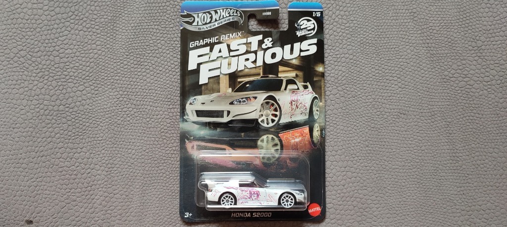 ミニカー Hotwheels fast&furious s2000 GT-R R34 Brian's Nissan Skyline GT-R (R34) Fast & Furious 2/8 1:64