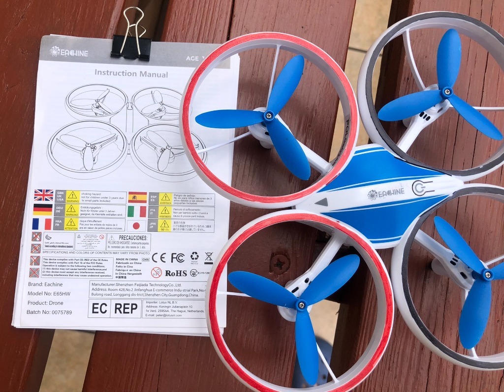 Dron Eae E65HW dwa drony Oborniki Śląskie Kup teraz na Allegro