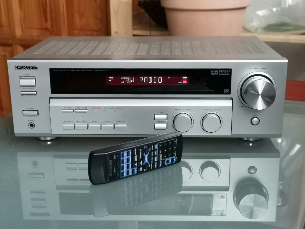 Kenwood KRF-V4070D amplituner z pilotem | Łaskarzew | Kup teraz na ...