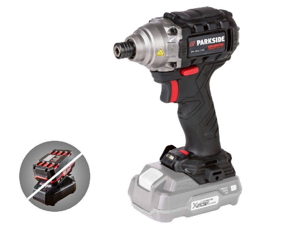Image of Parkside PDSSA 20-Li A1 cordless impact wrench on Lowes