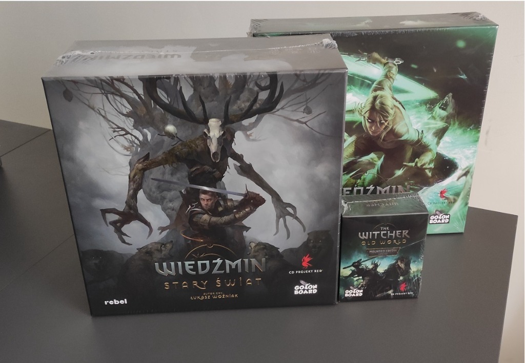 Wiedźmin Stary Świat Deluxe Wałbrzych Kup teraz na Allegro Lokalnie