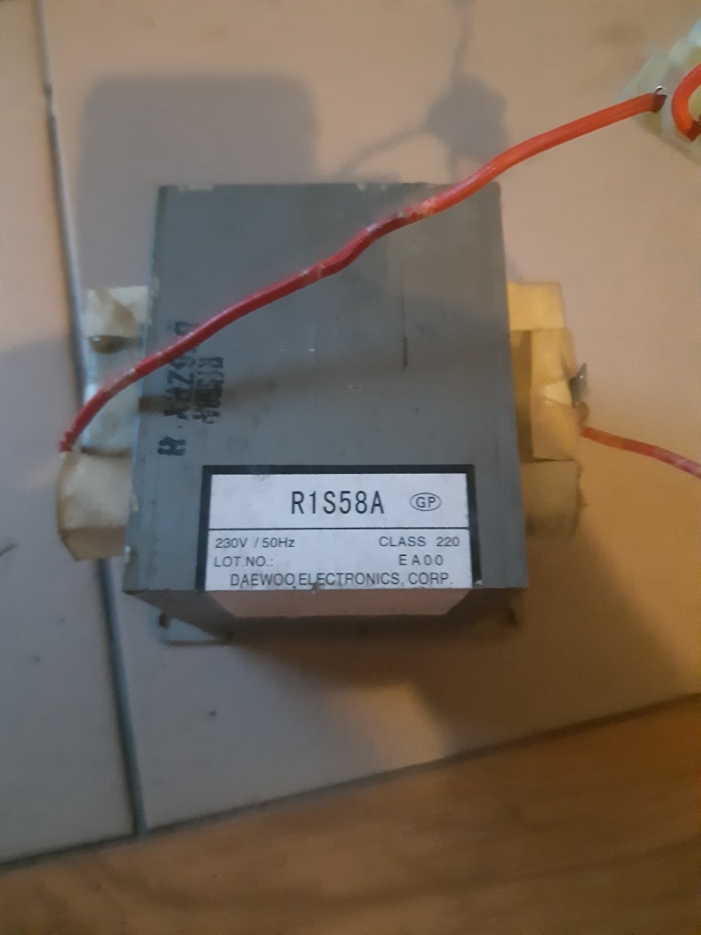 Trafo do mikrofali R1S58A | Jabłonka | Kup teraz na Allegro Lokalnie