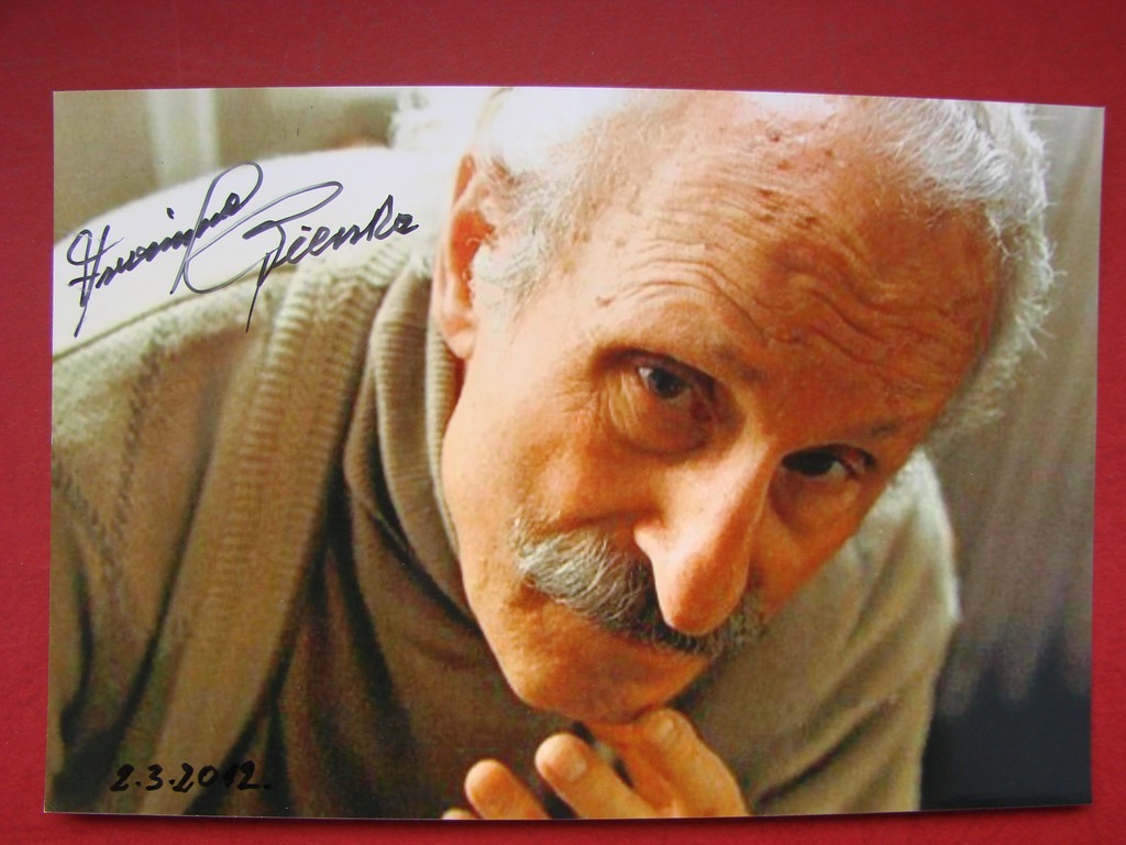 Oryginalny Autograf Franciszek Pieczka Kup Teraz Za 25 00 Zl Plaszewko Allegro Lokalnie