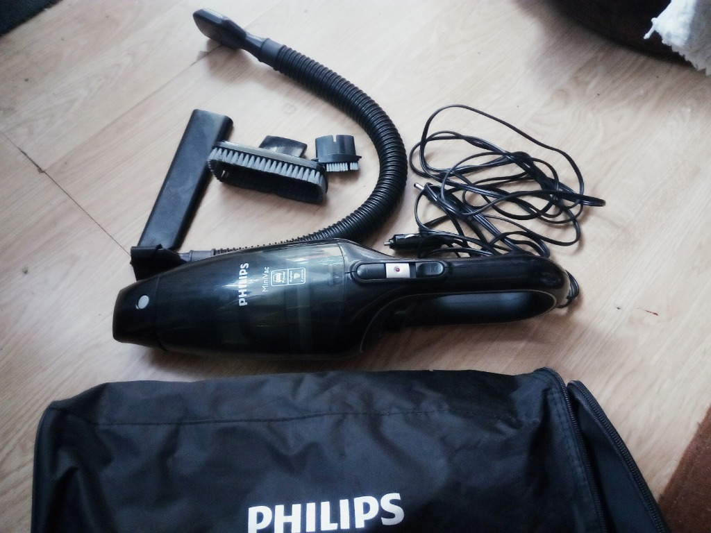 Odkurzacz samochodowy Philips MiniVac Katowice Kup teraz na Allegro