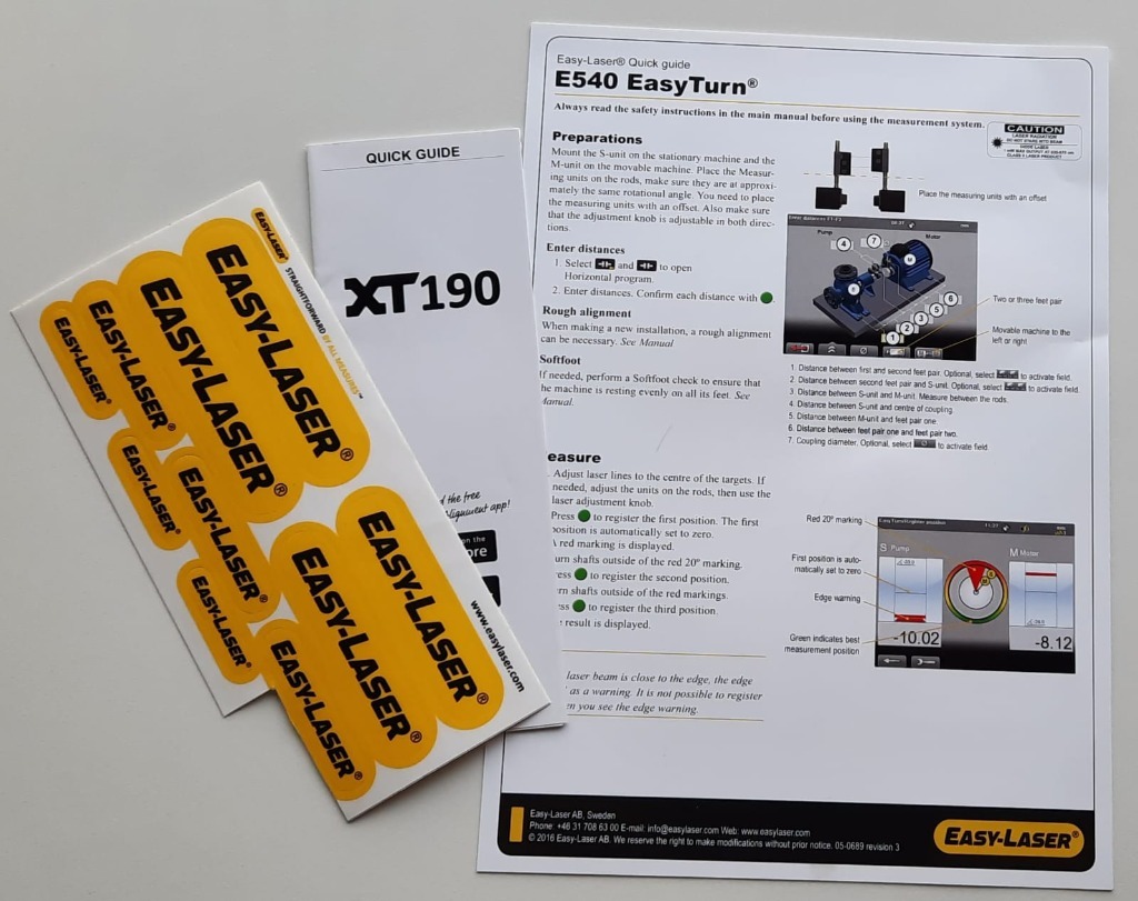 System EasyLaser E540 Osiowanie wałów Łebcz Kup teraz na Allegro