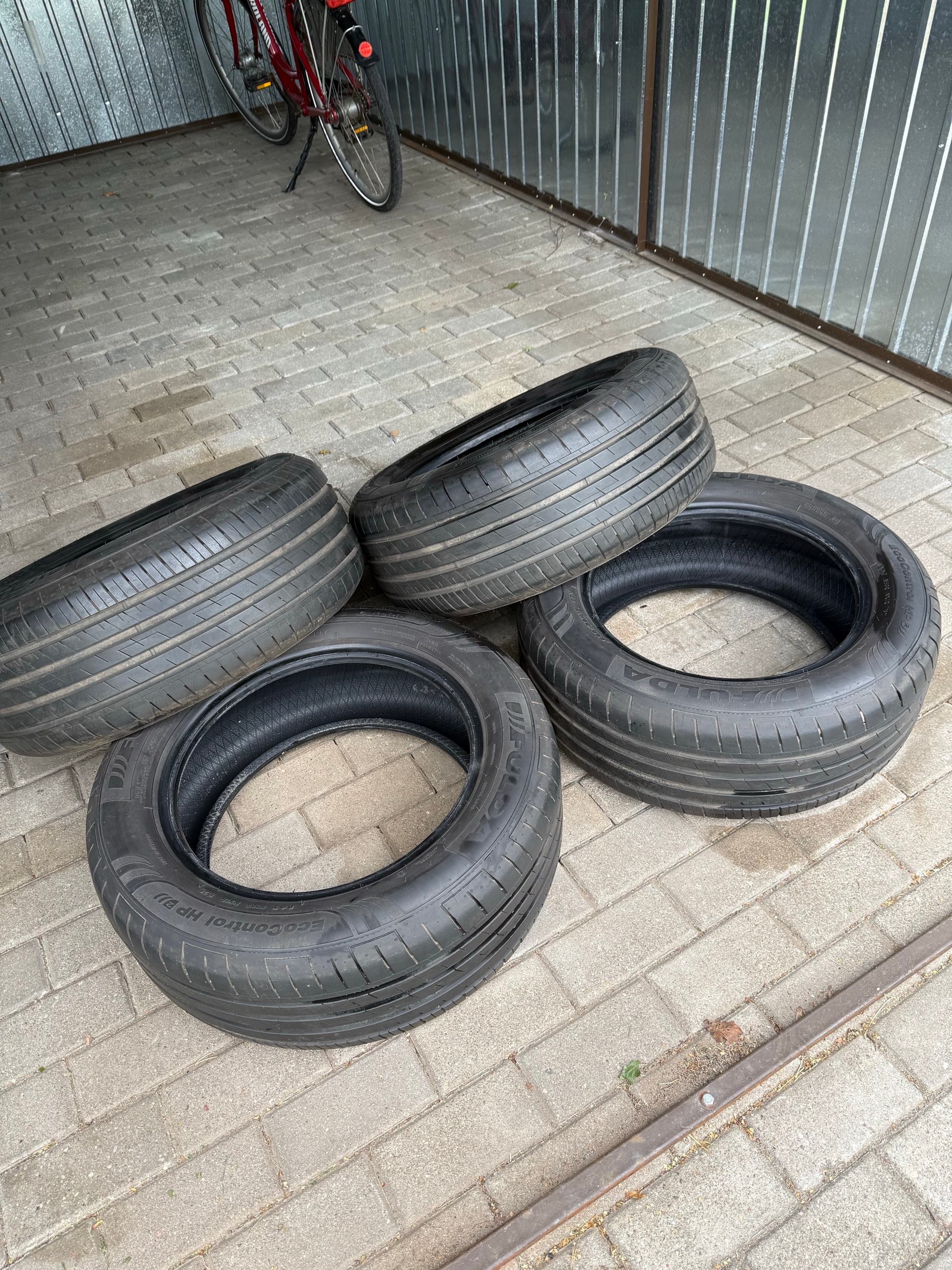 ШИНЫ ЛЕТНИЕ FULDA 225/55R16 99Y | ~7MM | DOT 1521 | ГЕРМАНИЫ КОМПЛЕКТ 4 SZT. 