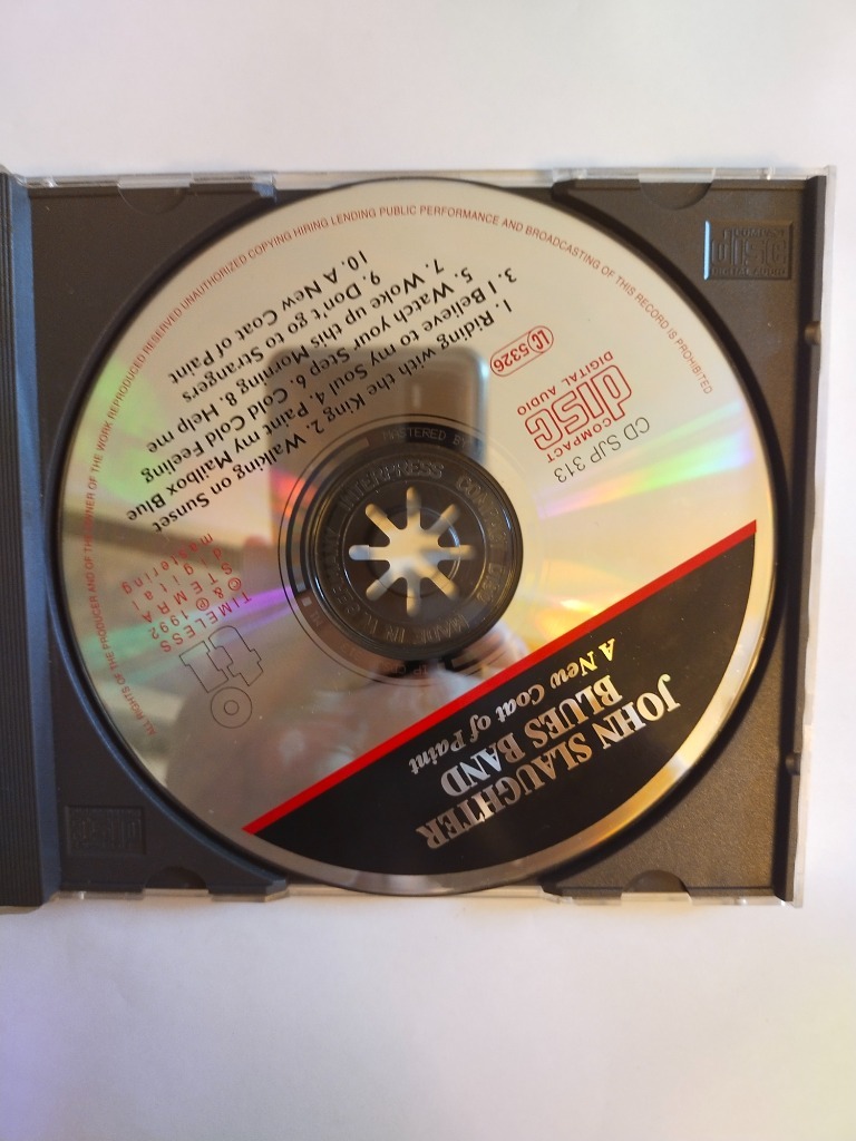 CD THE JOHN SLAUGHTER BLUES BAND Anew coat ofpaint Wrocław Licytacja na Allegro Lokalnie