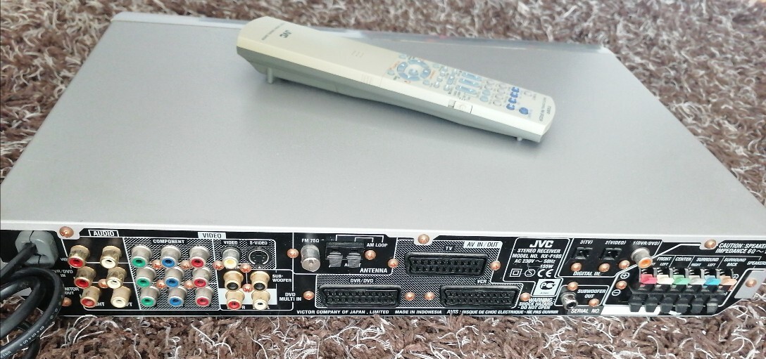 Kino Domowe JVC RXF10S Wzmacniacz Glosniki 5+1 Piastów Kup teraz