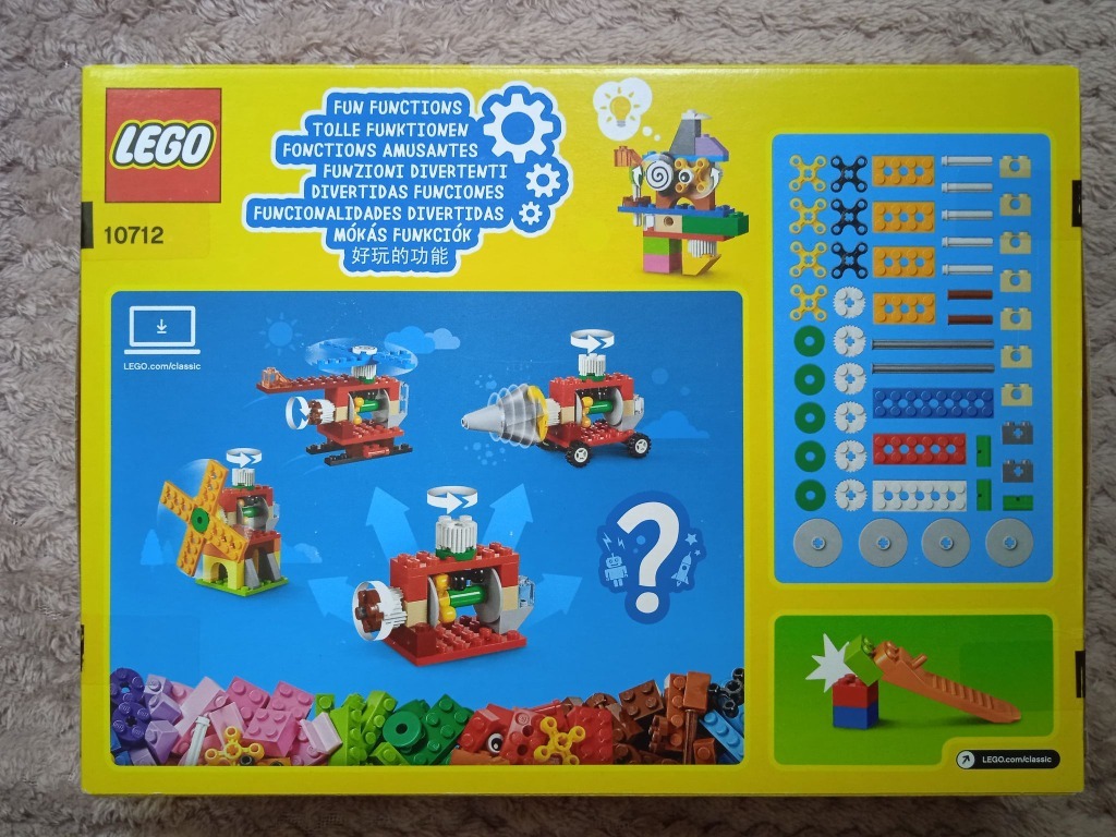 LEGO CLASSIC 10712 KREATYWNE MASZYNY Klocki Łódź Kup teraz na