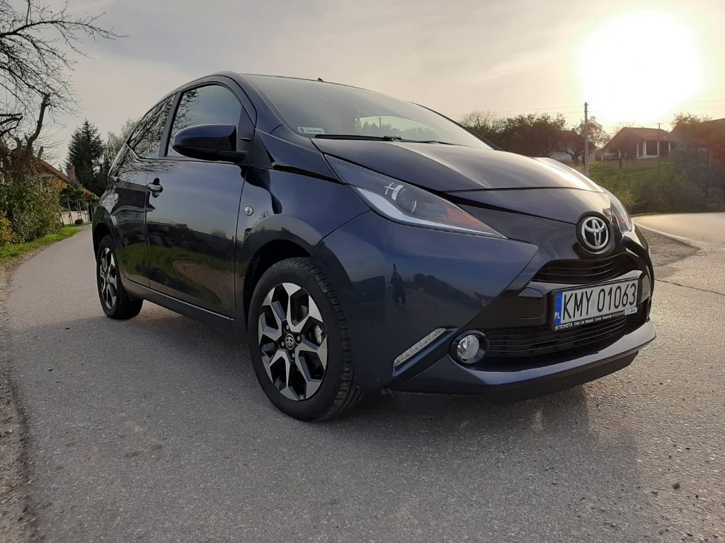 TOYOTA AYGO 1,0 Benzyna Kamera Skóra 2018 rok Full Cena