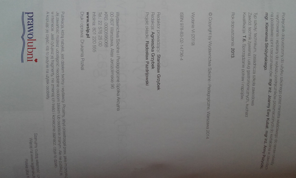 Wyposazenie I Zasady Bezpieczenstwa W Gastronomii Kup Teraz Za 25 00 Zl Bydgoszcz Allegro Lokalnie