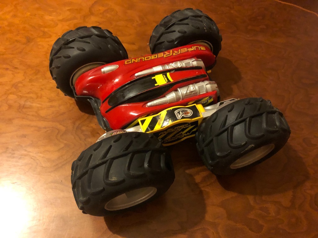 SUPER REBOUND TYCO RC Pojazd obrotowy auto pilota Milicz Licytacja