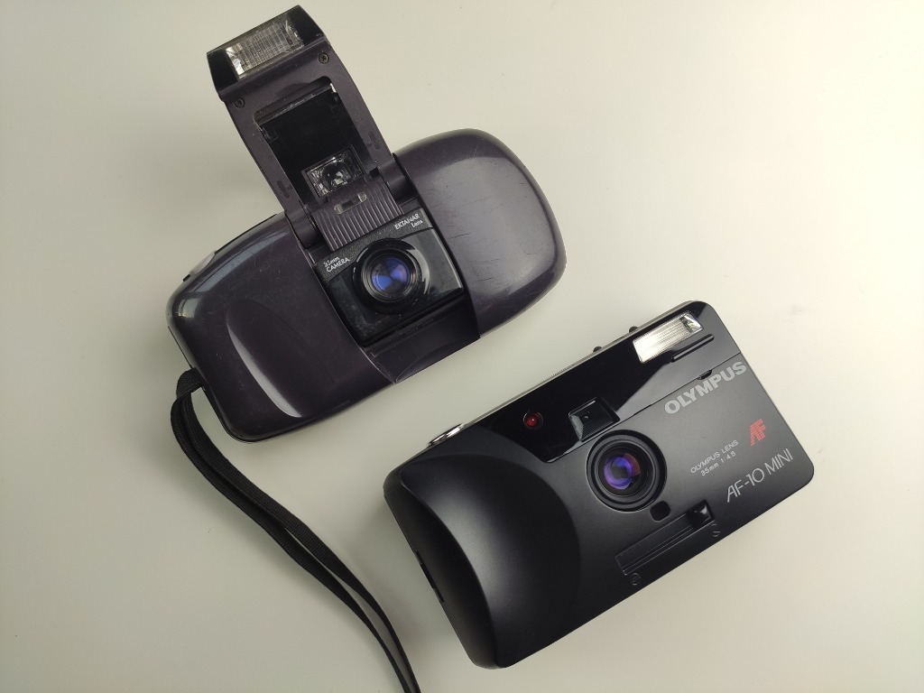 特別送料無料 Af 10twin 完動品 極美品 昭和レトロなエモい写り 人気olympus フィルムカメラ Aliuminium Lt