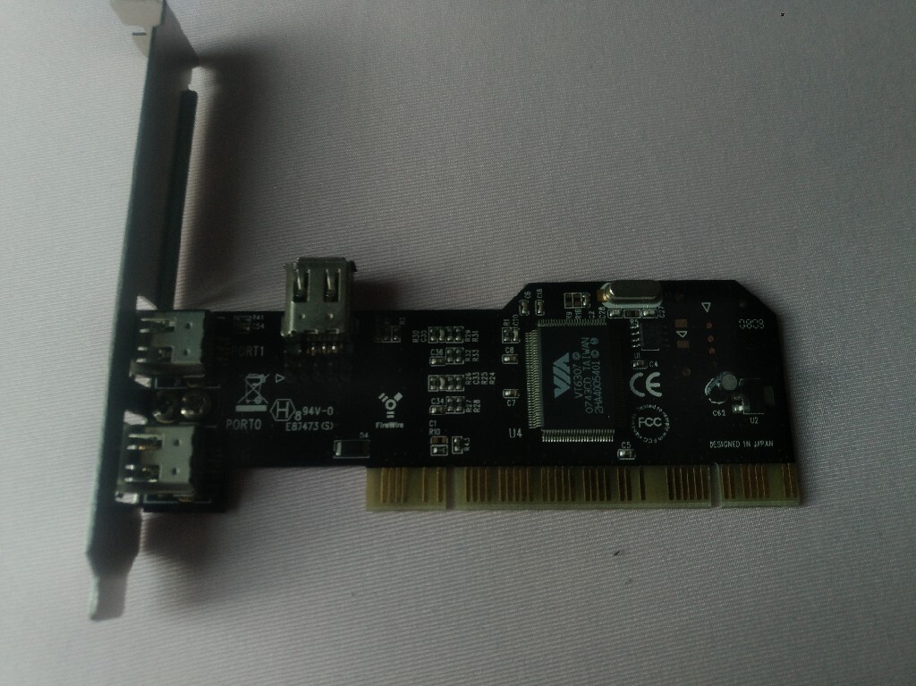 Karta KONTREOLER FIREWIRE VIA VT6307=3XFV=FV GW | Krasne Potockie | Kup ...