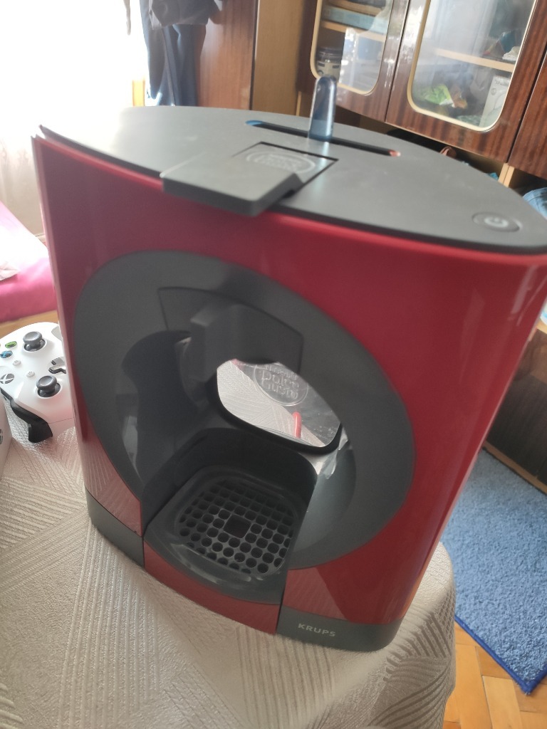 Ekspres kawy Nescafe Krups kp110 kapsułki czerwony Lublin Kup teraz na Allegro Lokalnie