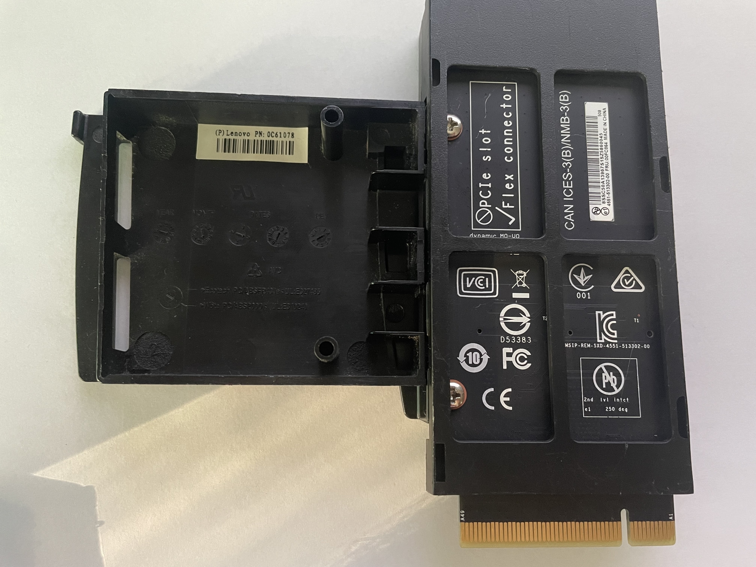 Lenovo ThinkStation Flex Connector adapter m.2 Pajęczno Kup teraz na Allegro Lokalnie