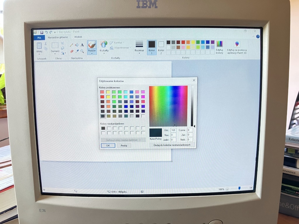Monitor CRT IBM E74 17" Żabia Wola Kup teraz na Allegro Lokalnie