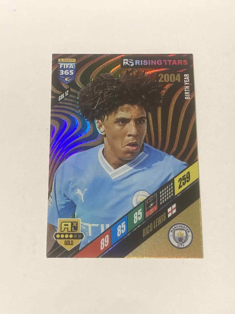 Panini FIFA 365 Rico Lewis Rising Stars | Poznań | Kup teraz na Allegro ...