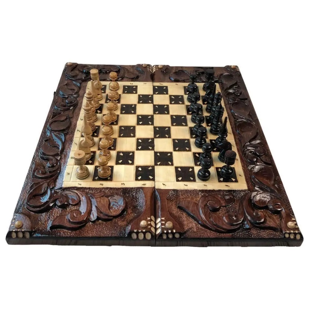 Szachy, warcaby, backgammon zestaw do gry 3 w 1 Świdnica Kup