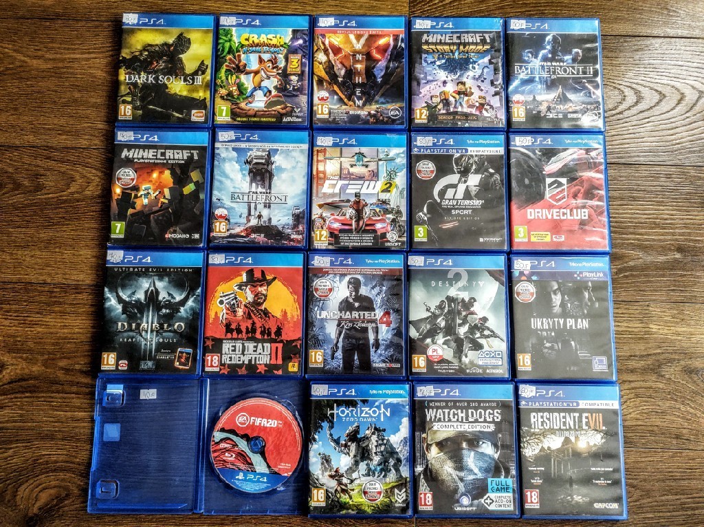 Gry Ps4 Playstation4 Minecraft Fifa Battlefield Cena 50 00 Zl Ledziny Allegro Lokalnie