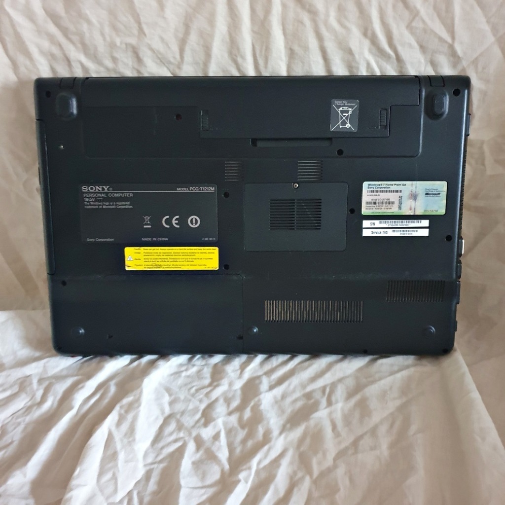 Laptop Sony Vaio PCG-71212M - Uszkodzony | Warszawa | Kup teraz na ...
