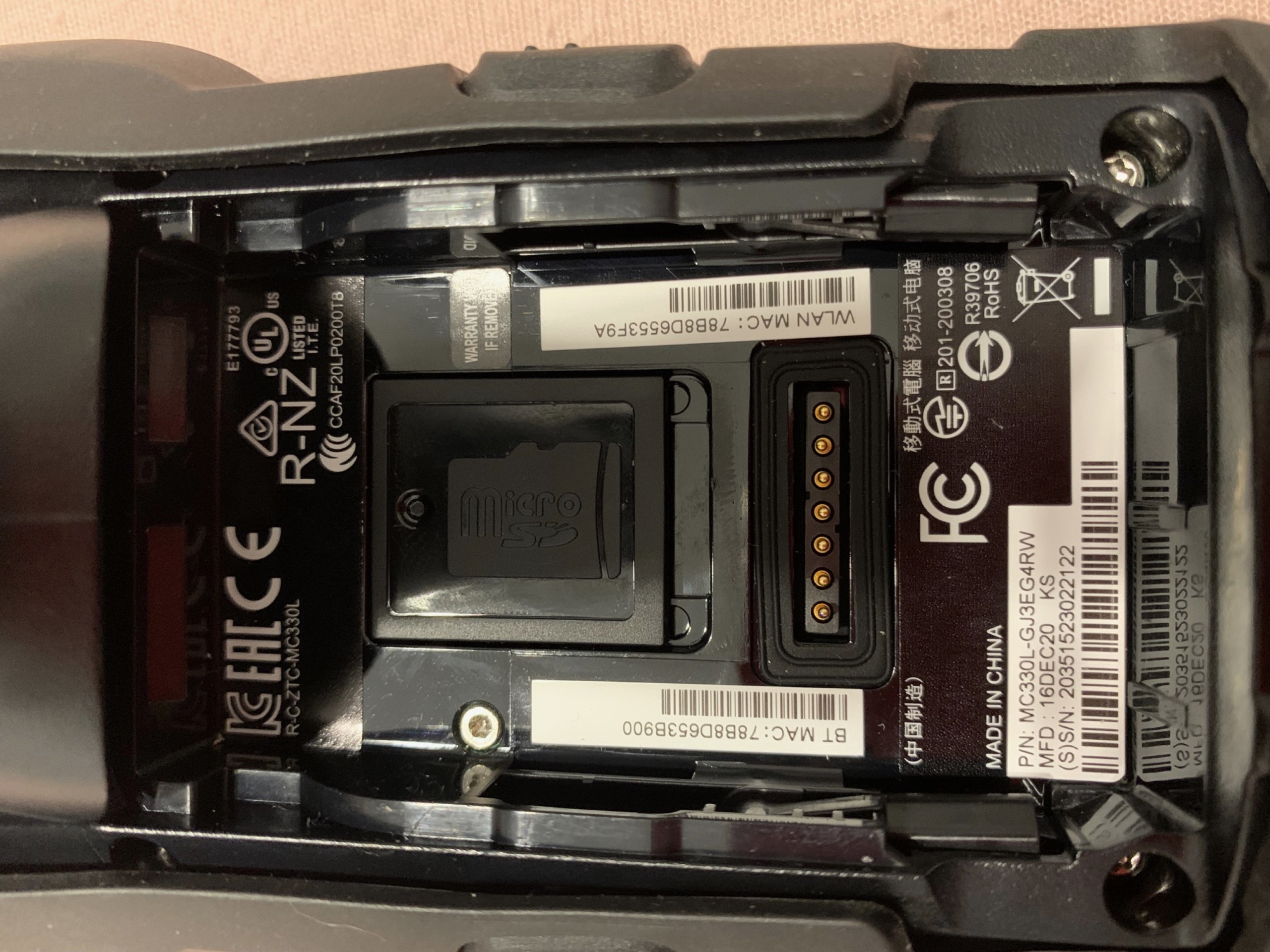 Terminal, Kolektor danych zebra mc330 Kwidzyn Licytacja na Allegro