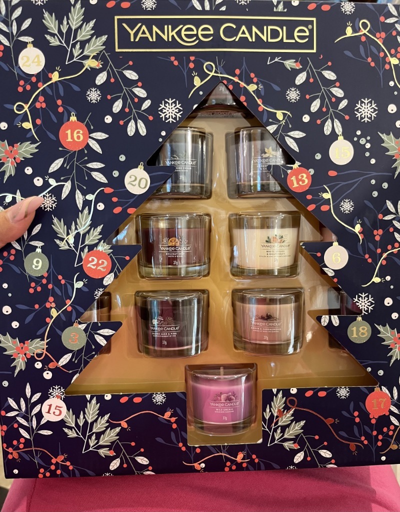 Yankee candle kalendarz adwentowy świeca świeczka Białystok