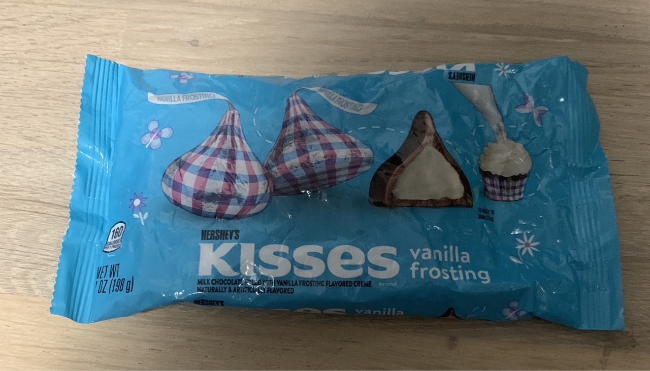 Hersheys Kisses Milk Chocolate Vanilla Frosting Warszawa Kup teraz